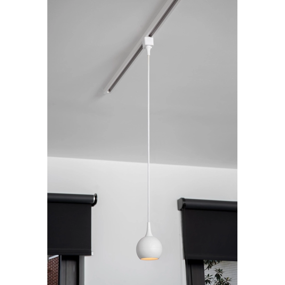 Rail pendant light Track Favori 1-phase white Lucide 5411212093882