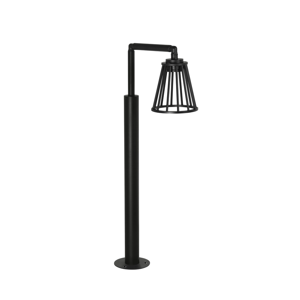 Black garden lamp Carina design
