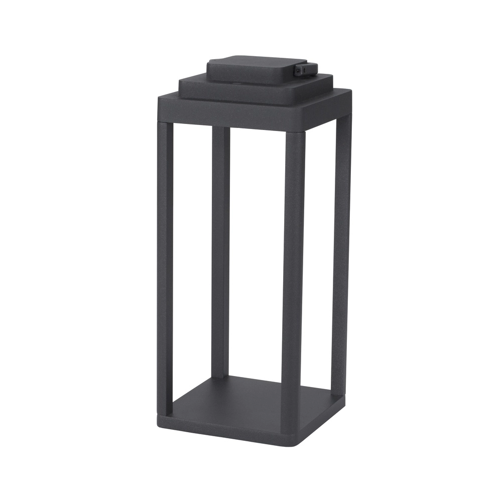 Sleek table lamp Figi anthracite 35cm