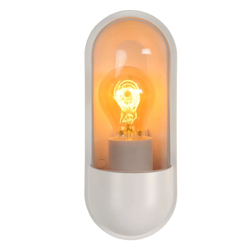 Wall lamp Capsule IP54 white Lucide 5411212290465