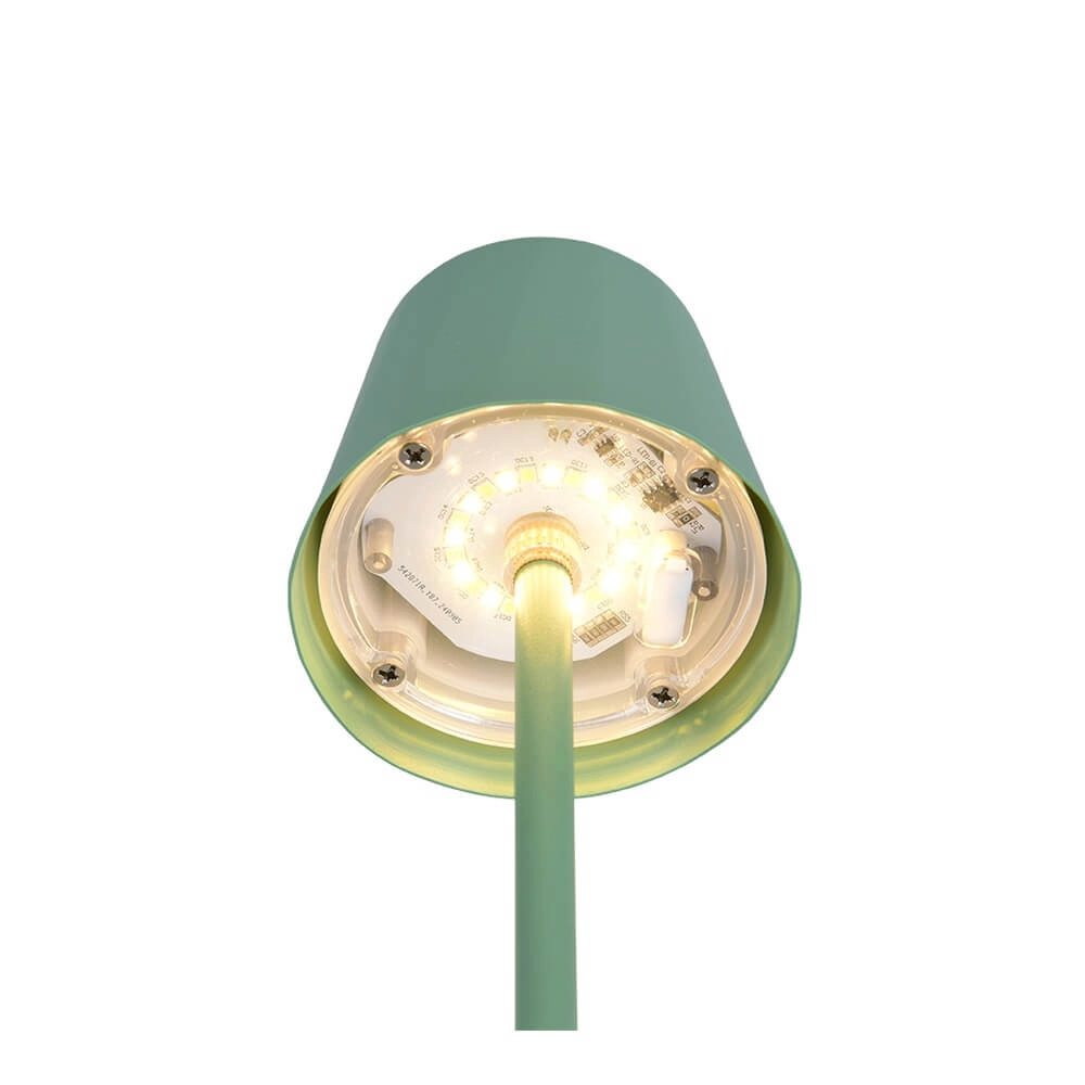 Rechargeable table lamp Diaz green Trio 4017807644807