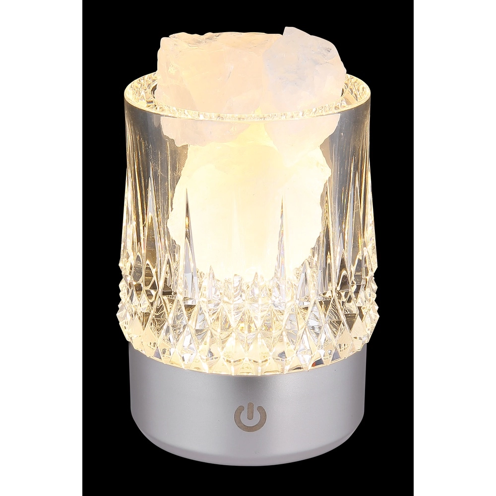 Table lamp Lizzy silver grey Globo 9007371572311