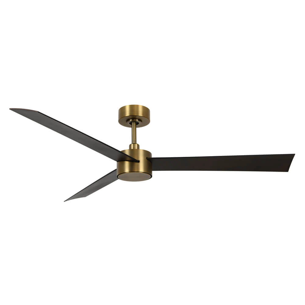 Ceiling fan Climate IV brass with wood Ø132cm Beacon 9333509192787