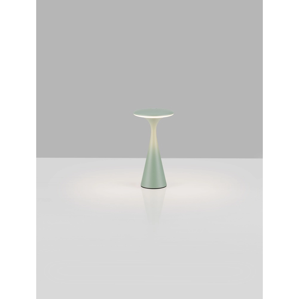 Design table lamp Grigio green
