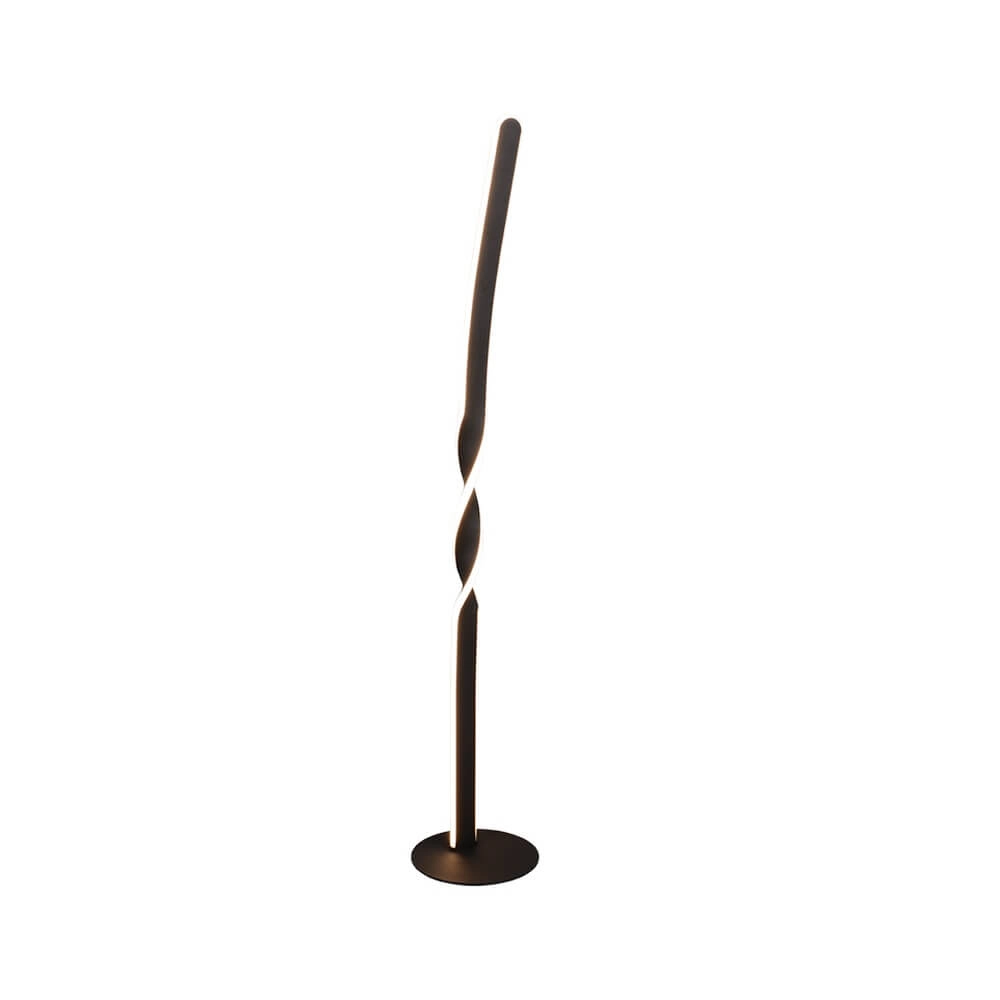 Design floor lamp Ginko black Trio 4017807642629
