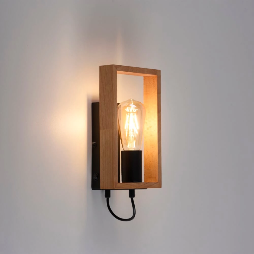 Country wall lamp Franky 1-light Just Light 4043689966454