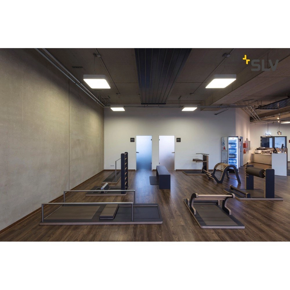 Square pendant lamp Medo Led 60cm white SLV 4024163190183
