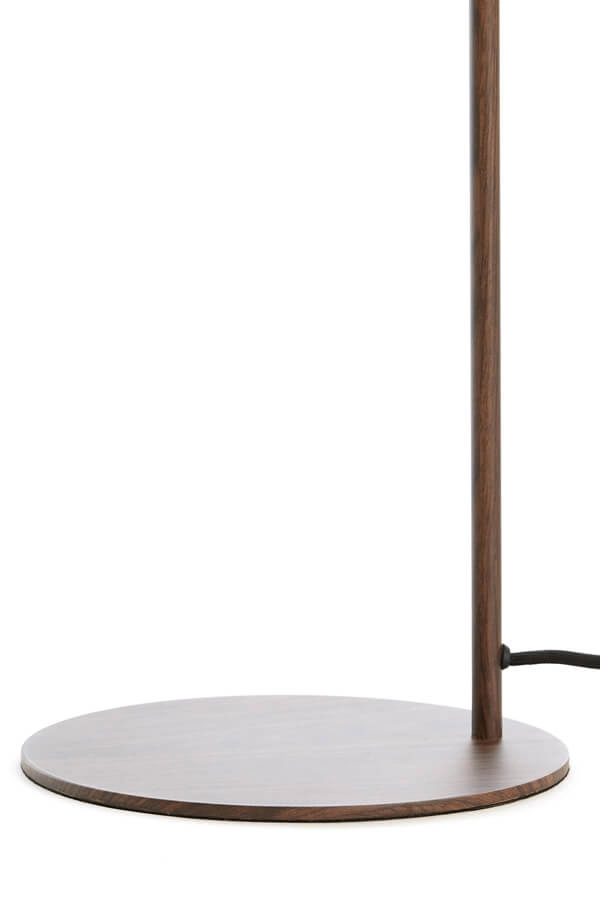 Japandi table lamp Donio dark wood print Light & Living 8717807759582