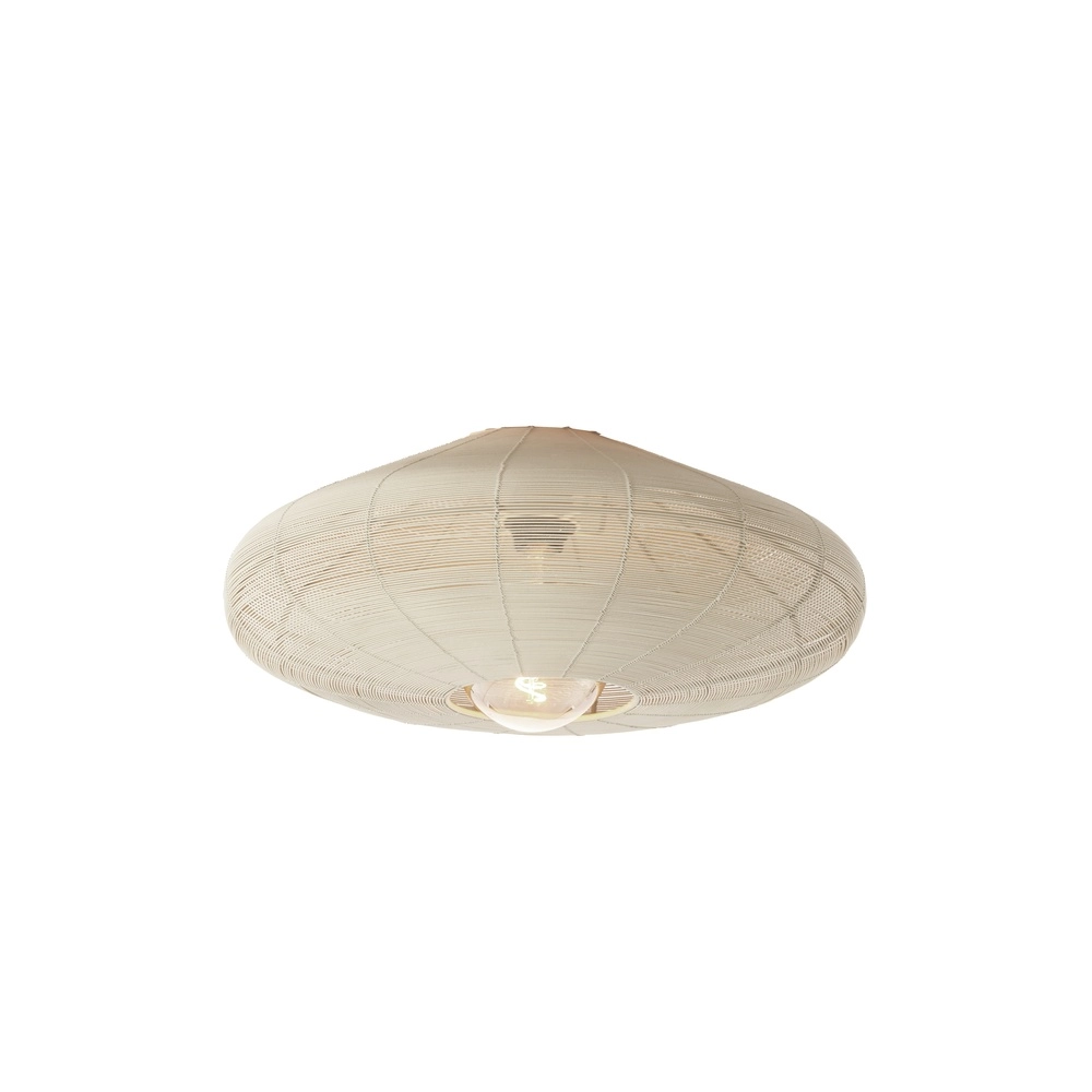 Metal ceiling lamp Bahoto Ø 51cm - matt cream Light & Living 8717807706050