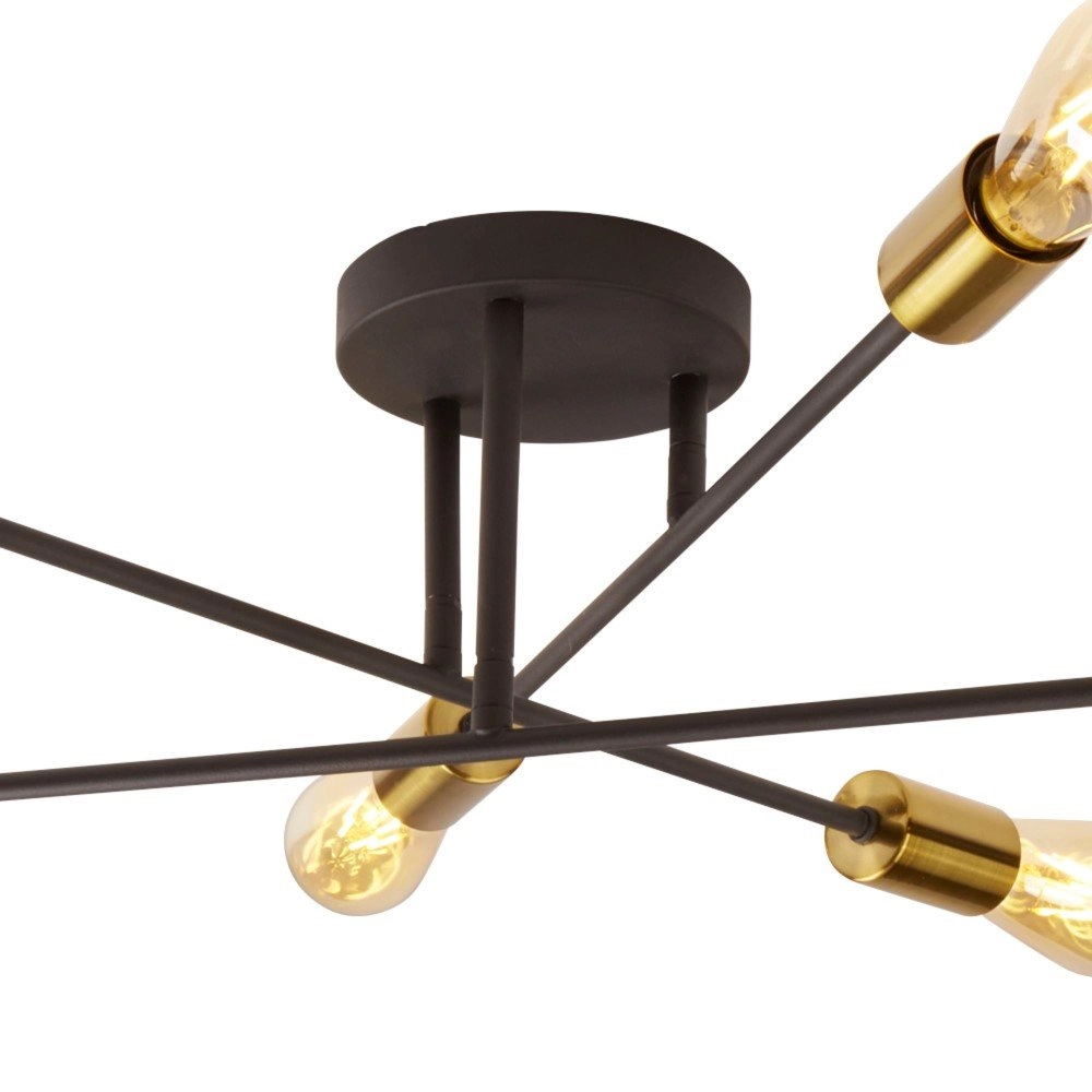 Design ceiling lamp Armstrong Spider Searchlight 5053423134307