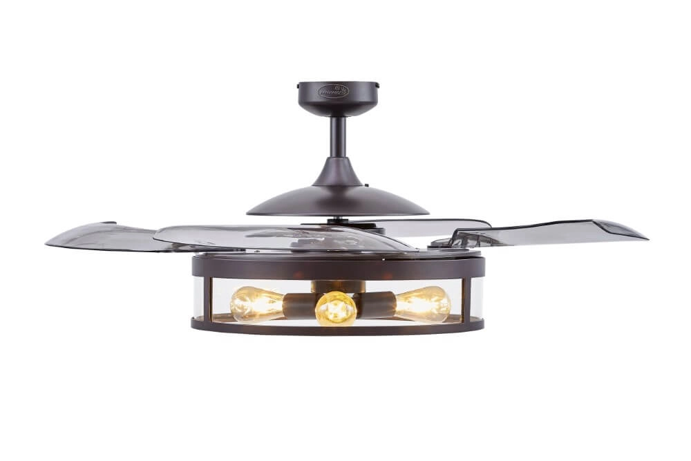 Black ceiling fan Fanway Classic Ø 122cm Beacon 9333509119395