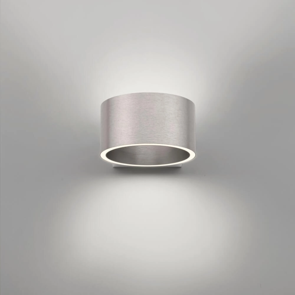 Wall lamp Pure Clipse aluminum 19.7cm Paul Neuhaus 4012248384084