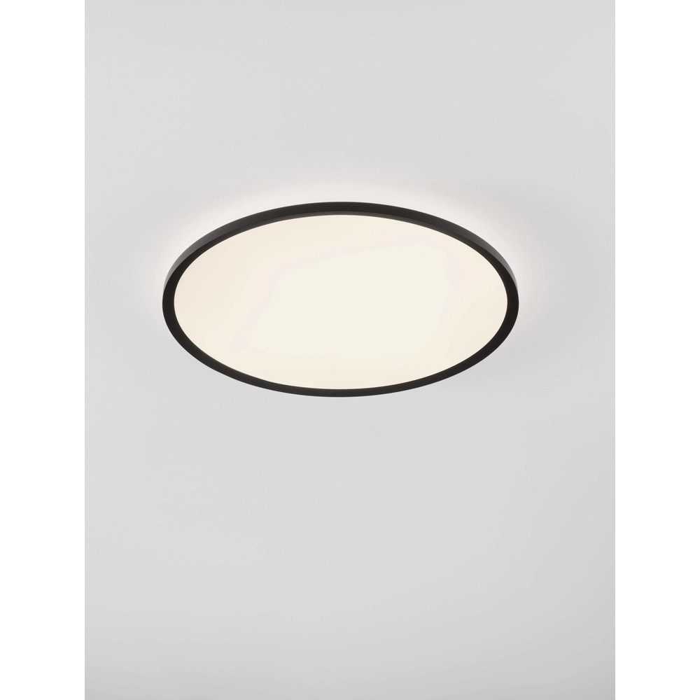 Ceiling light Aoton black Ø 60cm Lyora 5212017448736