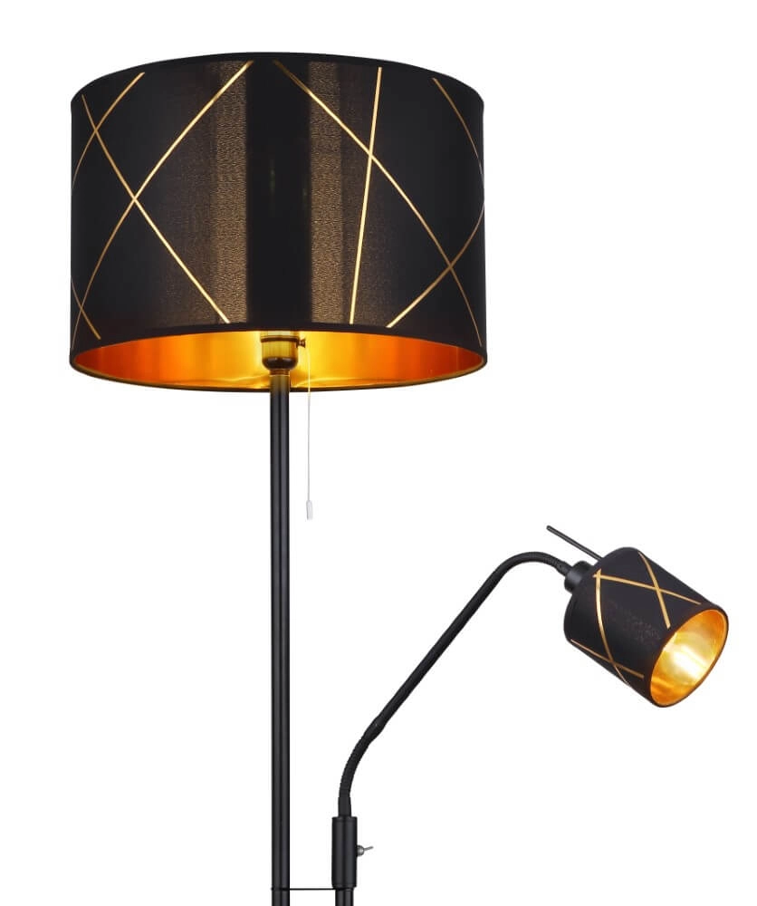 Design floor lamp Bemmo with reading light Globo 9007371408856