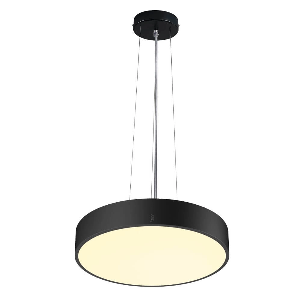 Ceiling lamp / Pendant lamp Medo Pro 40 black - CCT - 80g - Ø 38cm SLV 4024163276931