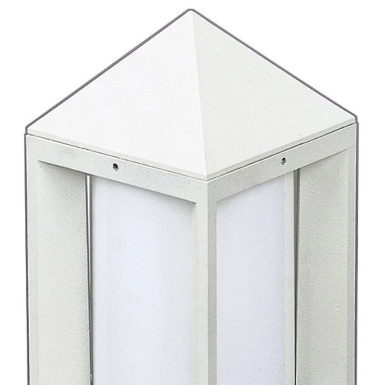 Garden lamp Triangle White Albert 4007235805567