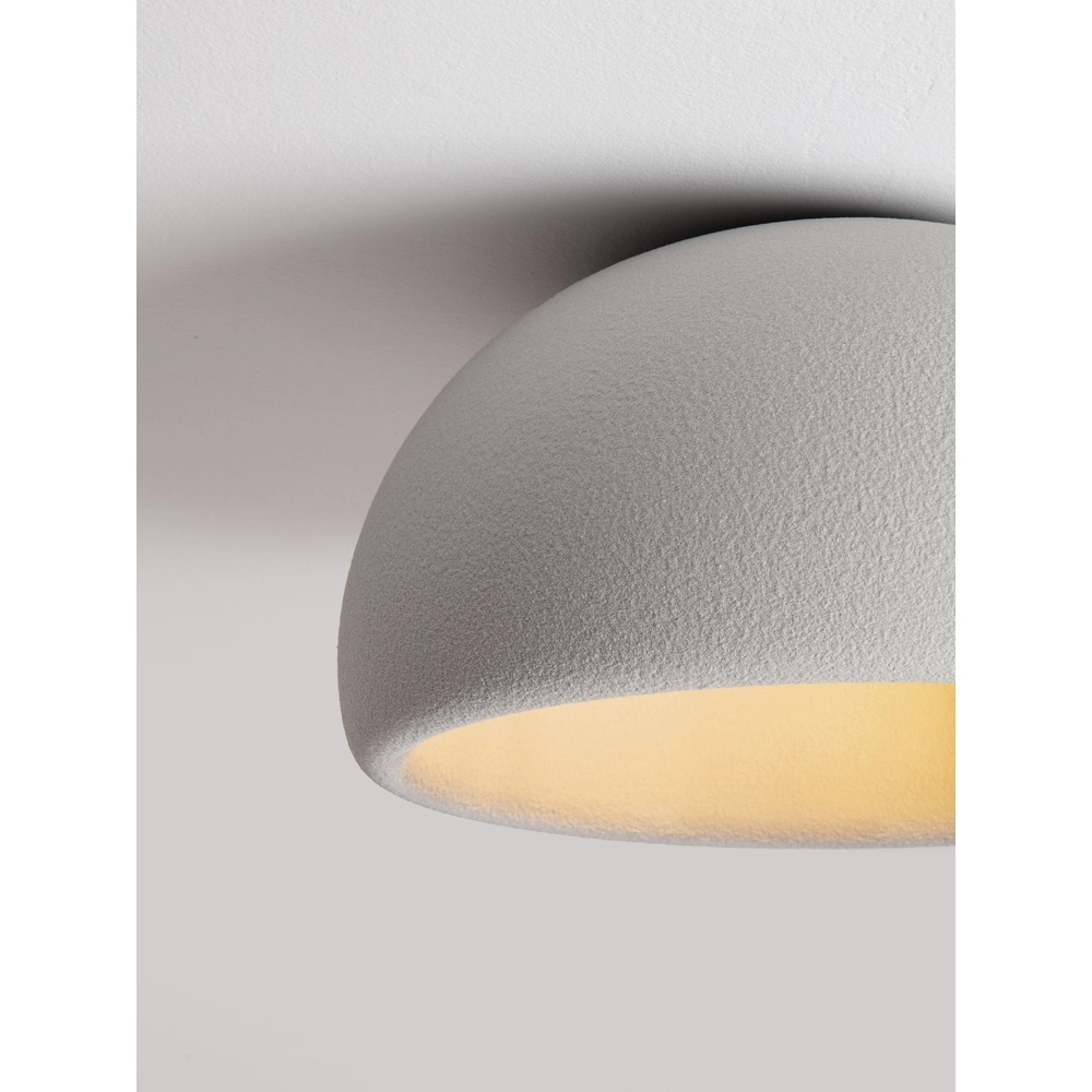 Modern ceiling lamp Davo grey Ø 50cm Lyora 5212017495730