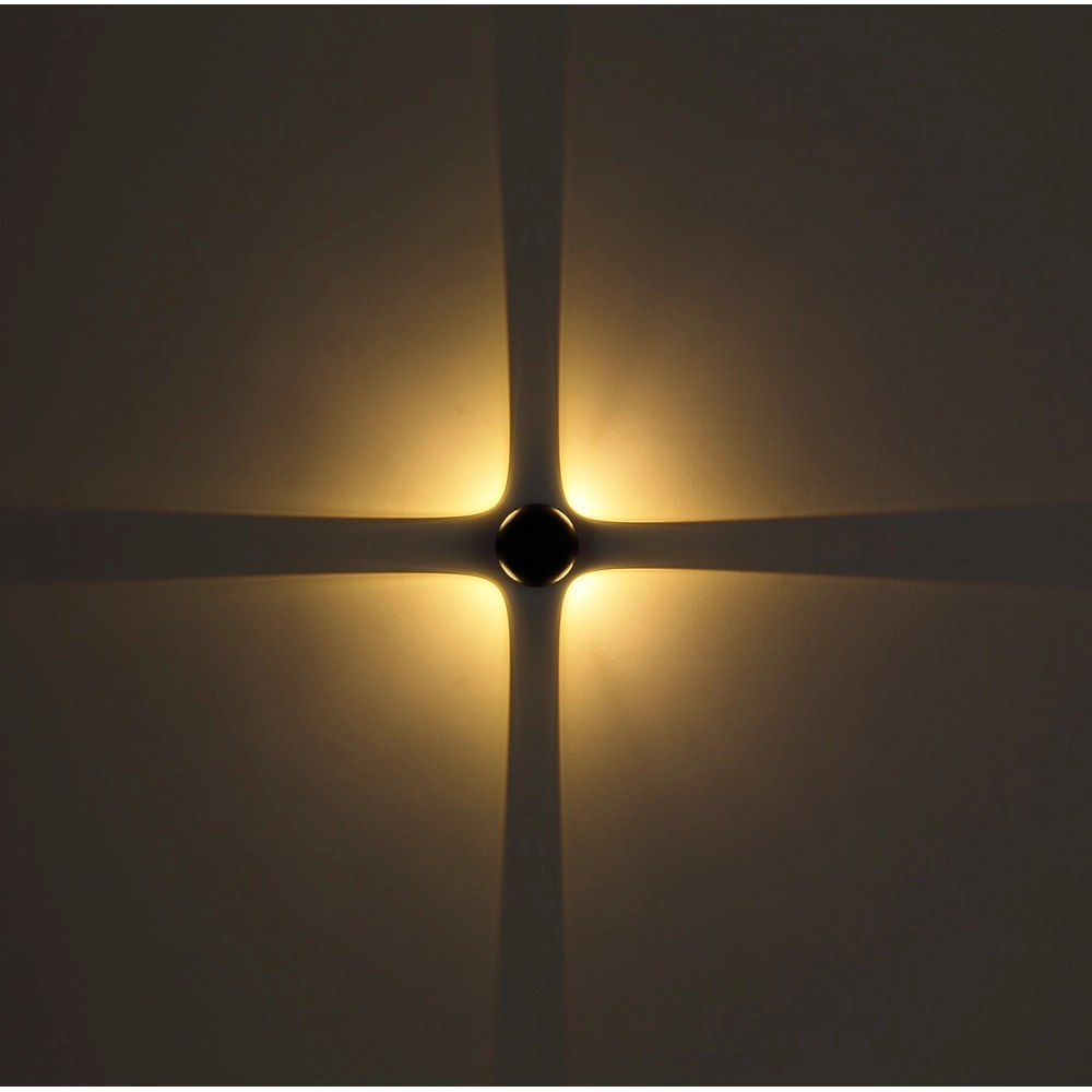 Round wall lamp Slice Black Globo 9007371451036