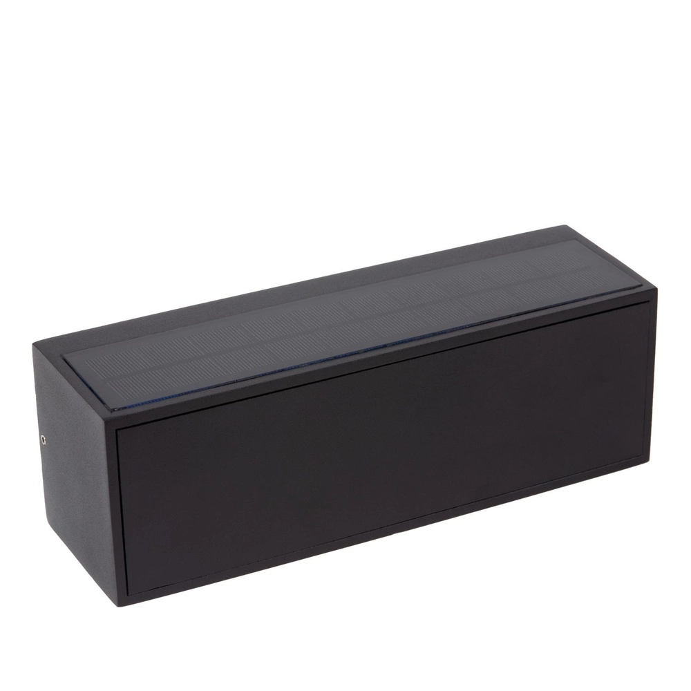 Sleek wall lamp Sutton Black Lucide 5411212152084