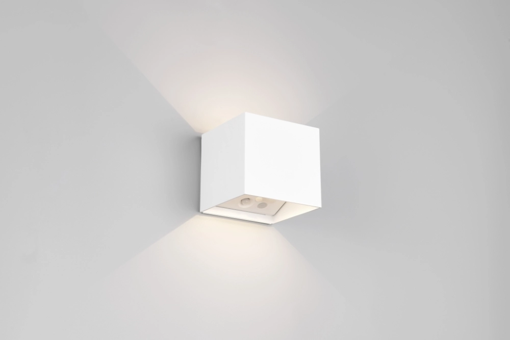 Wall lamp rechargeable Genie White with sensor