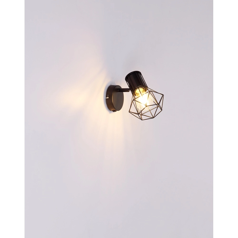 Wall lamp Priska Black Globo 9007371412167