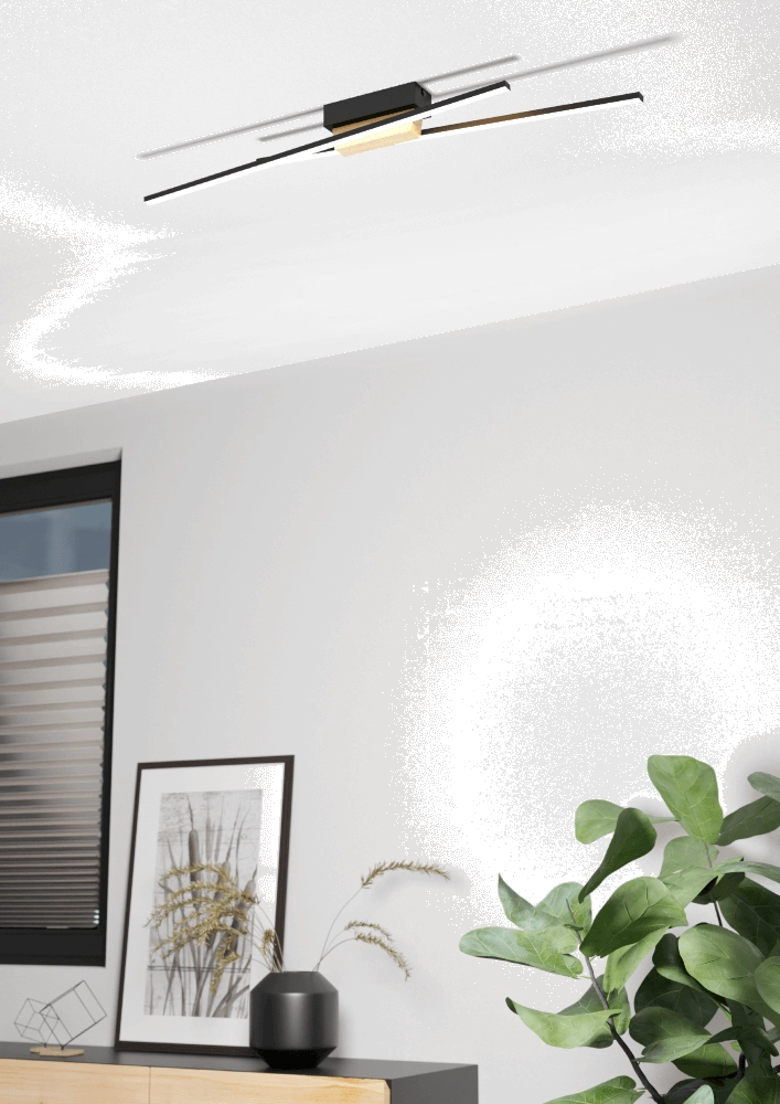 Modern ceiling lamp Panagria with led Eglo 9008606244232