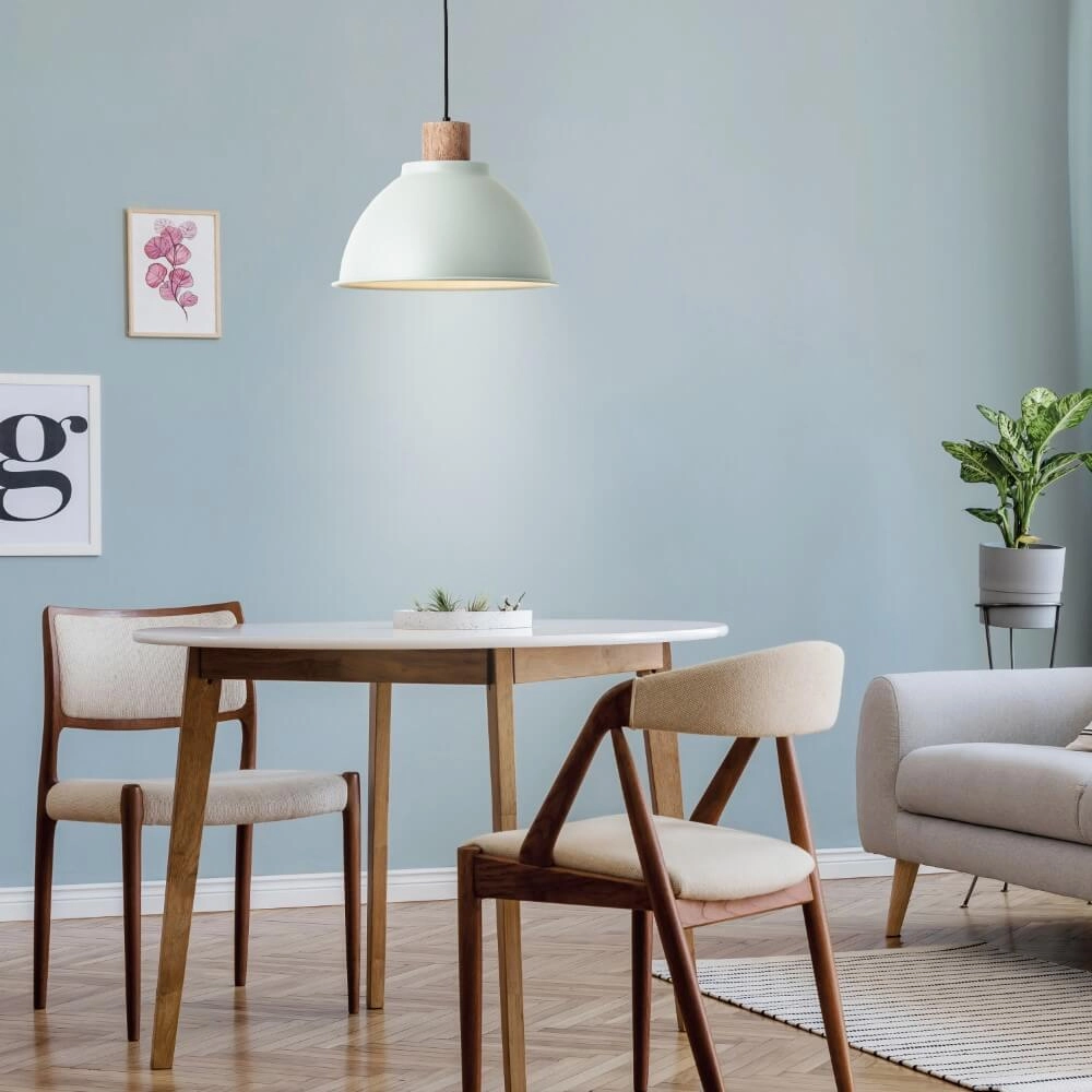 Pendant lamp Erena Ø 38cm green Brilliant 4004353413049