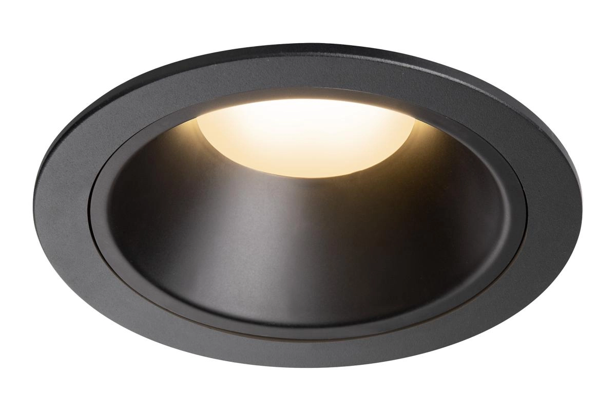 Recessed spotlight Numinos XL black 2700K - 40deg
