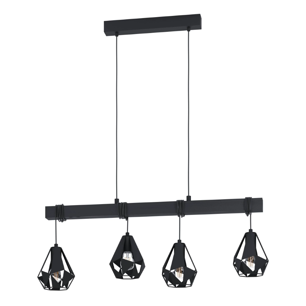 Design pendant lamp Townshend 7 black