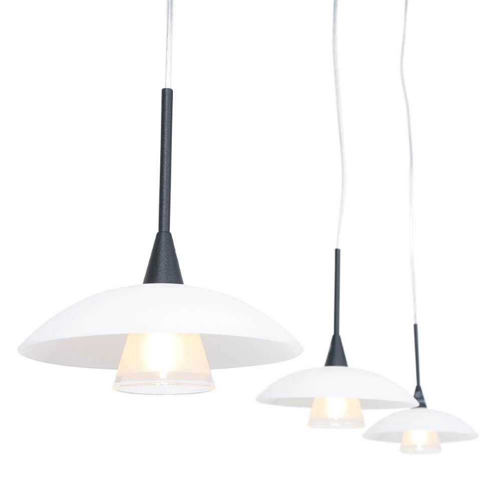 3-light pendant lamp Tallerken Steinhauer 8712746133554
