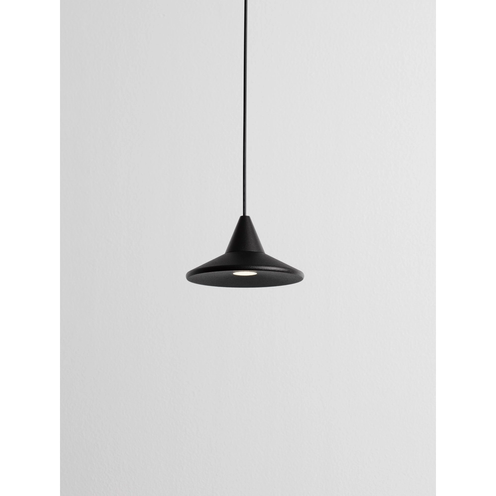 Pendant lamp Dro sleek design black Lyora 5212017445339