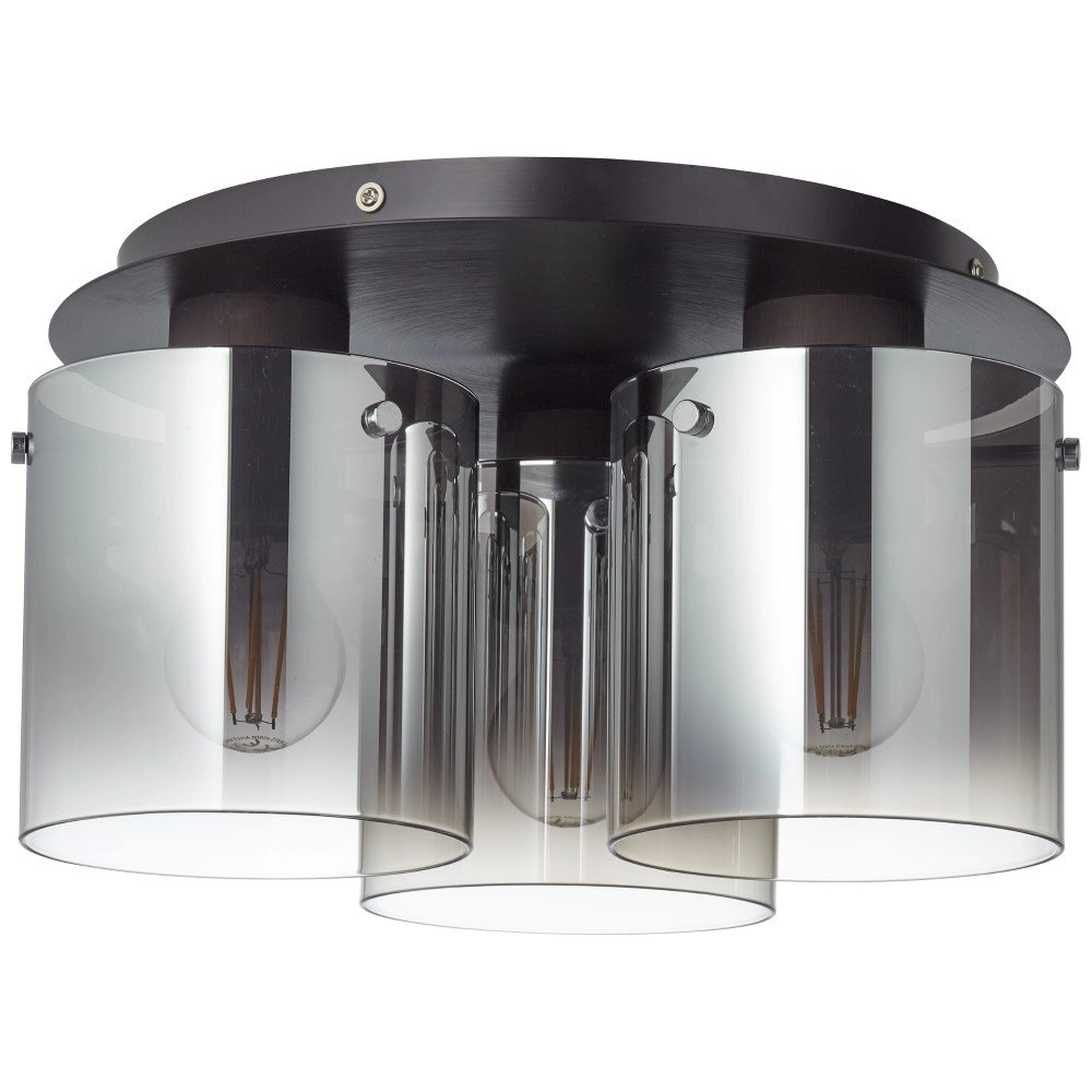 Ceiling lamp Beth 3-light black Brilliant 4004353358500