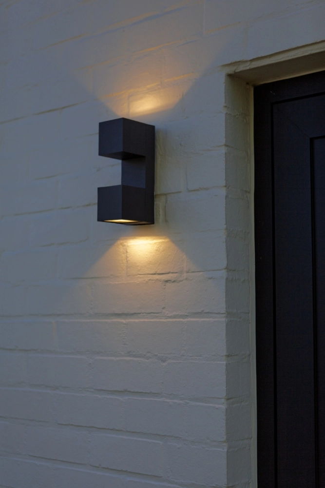 Design wall lamp Fari grey Lutec 6939412018249