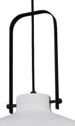 White pendant lamp Mendoza Ø 37.5 cm Artdelight 8719831735037