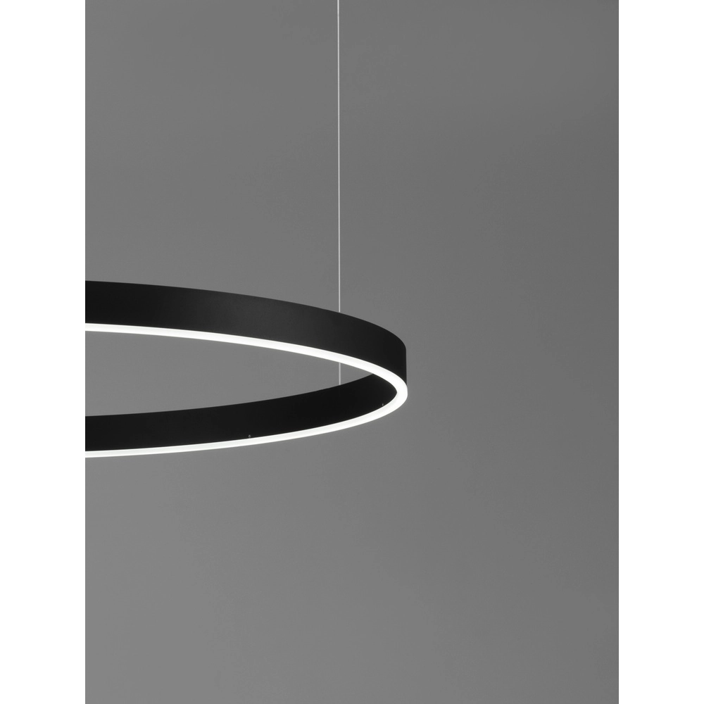 Pendant lamp Motif black Ø 120cm 2700-6500K Lyora 5212017443700