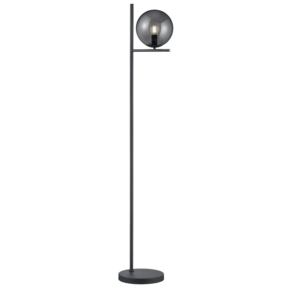 Floor lamp Pure 150cm with smoke bulb