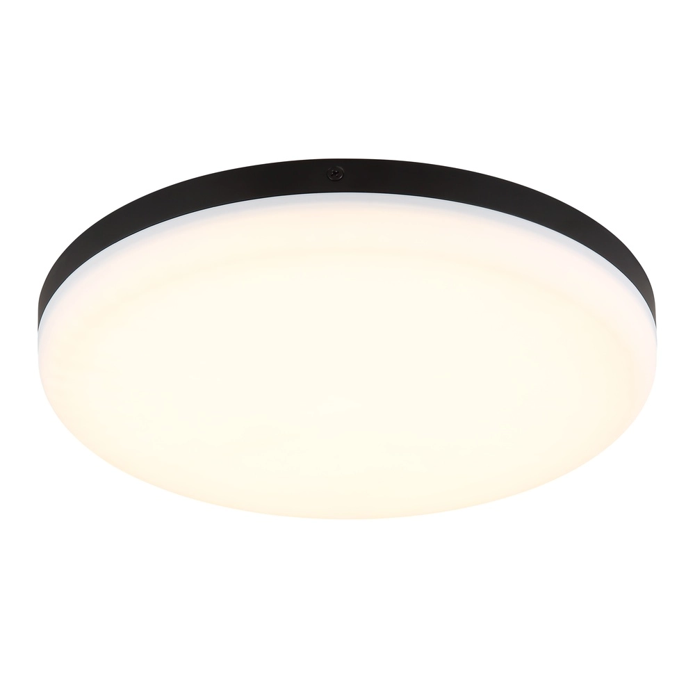 Ceiling light Matthew black Ø 30cm