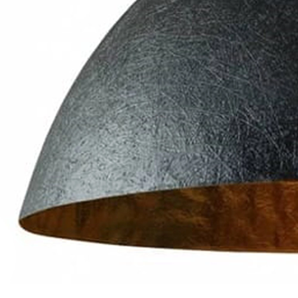 Tough pendant lamp Mezzo Tondo 70cm black with gold ETH 8718226342201