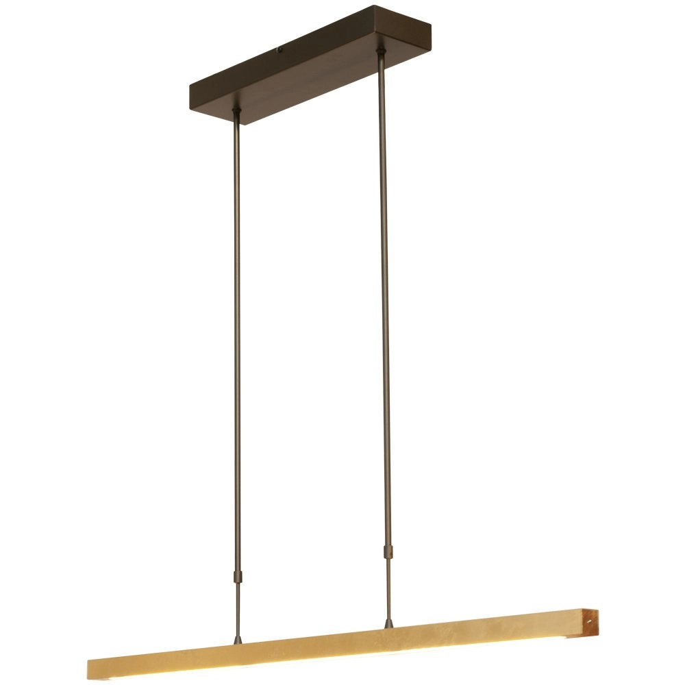 Black hanging lamp Real 3 100cm with gold Masterlight 8718121209111