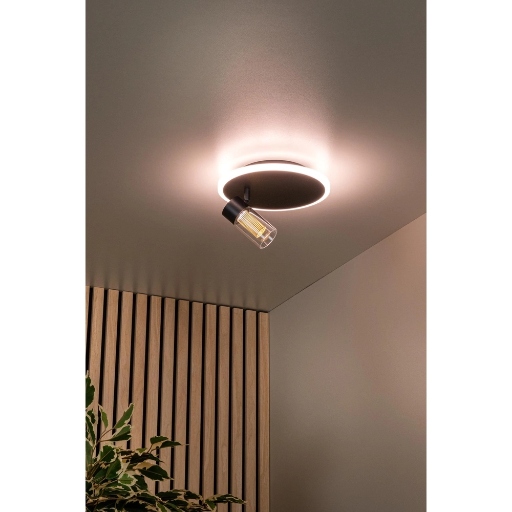 Sleek ceiling lamp Everina Ø 23cm Lucide 5411212011039