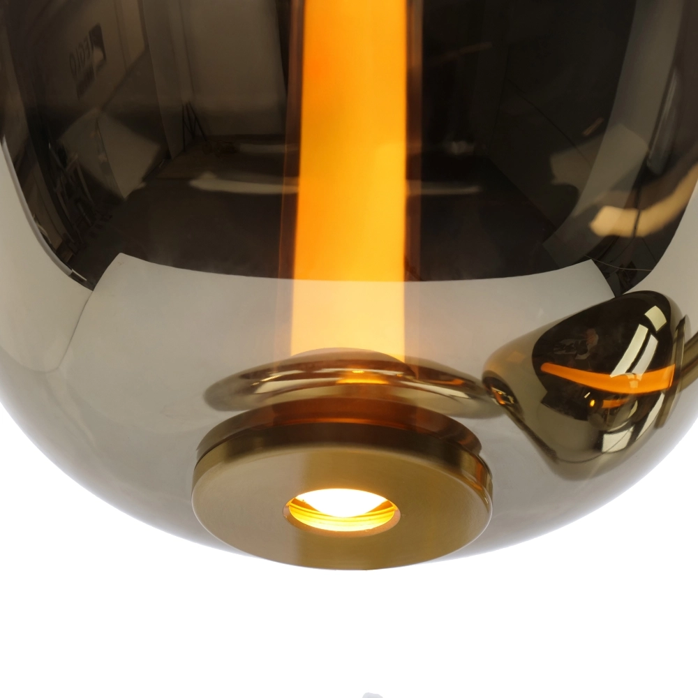 Design pendant lamp Fruitera gold Ø 25cm Stars of Light 9008606360048