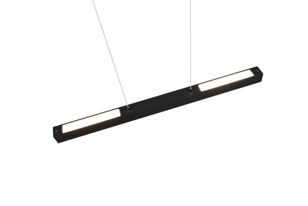 Hanging lamp Paros black Trio 4017807505948