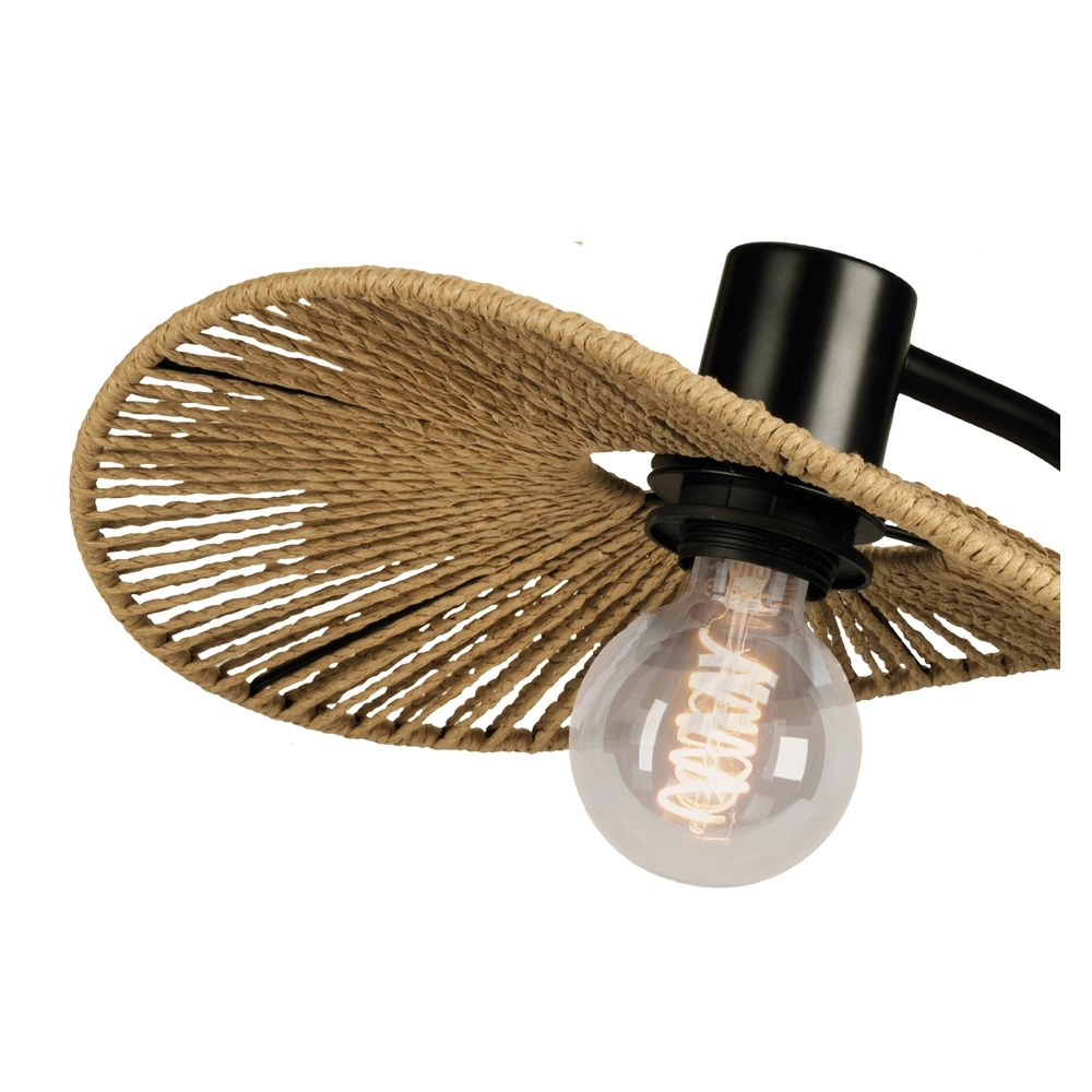 Rattan wall lamp Siruela Eglo 9002759319649