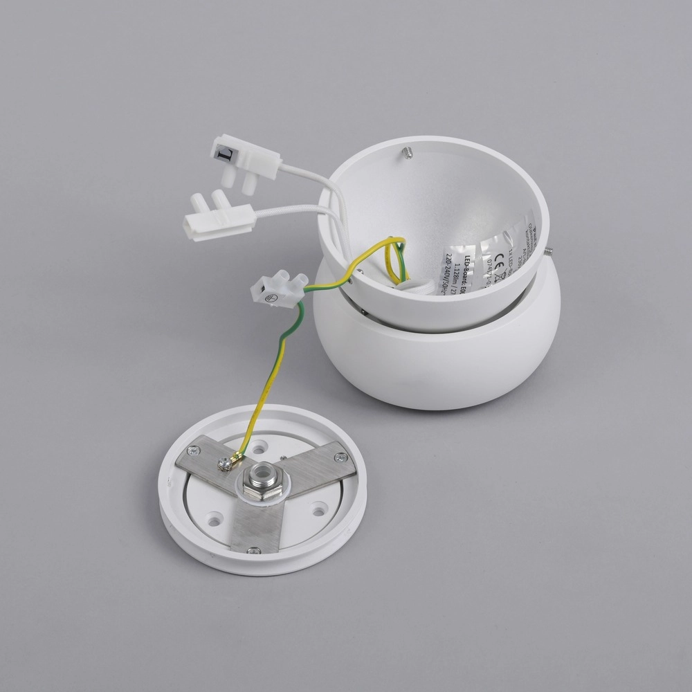 White surface-mounted spotlight Pure Move Ø 11cm - Led Paul Neuhaus 4012248395738