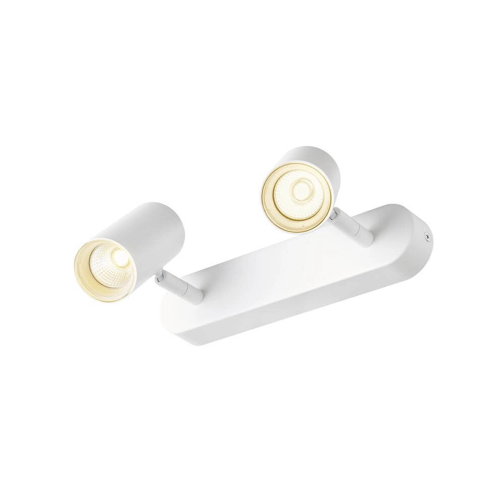 Surface-mounted spot Noblo white 2-lights 2700K SLV 4024163300346