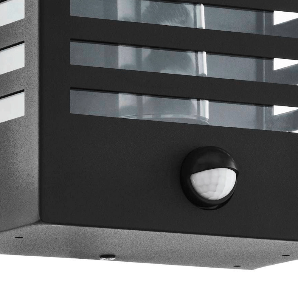 Black outdoor lamp Alamonte 3 with sensor Eglo 9008606230112