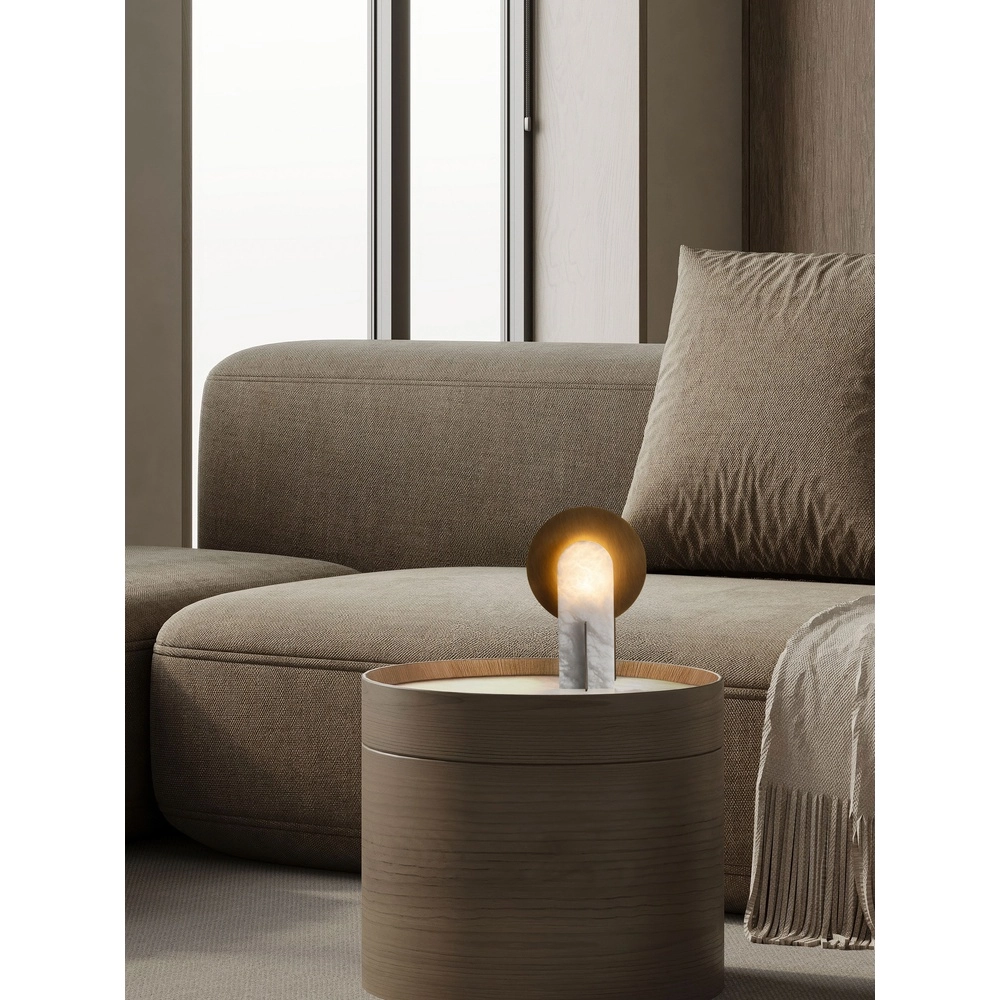 Design table lamp Aviel Antique brass