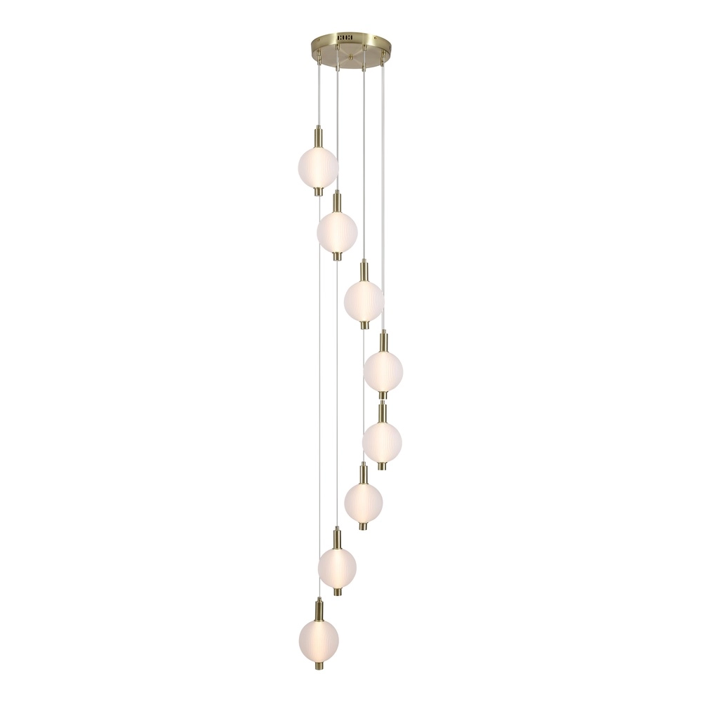 Design pendant lamp Luminique 8-light