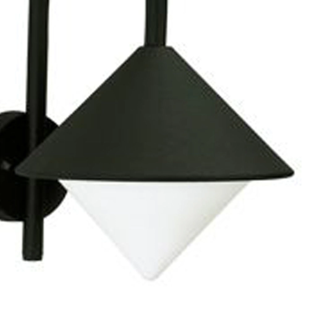 Wall outdoor lamp black Triangle 26cm Albert 4007235606454