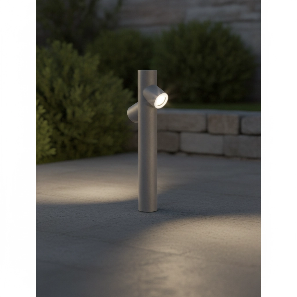 Design garden lamp Ramo Grey Double